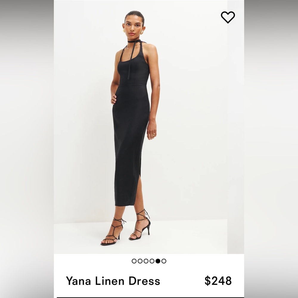 Yana Linen Reformation Dress